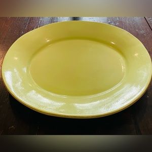 VIETRI Italy Fresca Pistachio XL Serving Platter 19.5"